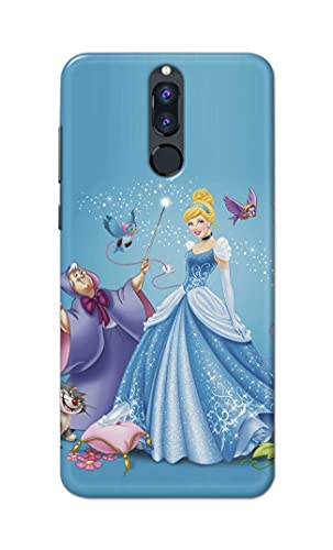 Image of Famous Cartoon Lady Character Hard Back Case Cover for Huawei Mate 10 Lite /Huawei Nova 2i / Huawei Honor 9i Back Cover -(J5) VNS2224