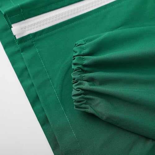 Toddler Rain Jackets Zip up Hoodie Waterproof Coats Baby Boys Girls Plain Lightweight Windbreker Outwear Raincoat3