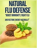 “Natural Flu Defense”: “Boost Immunity, Fight Flu, and Restore Energy Naturally” B0G56CJYS9 Book Cover