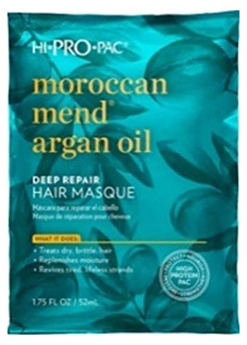 Hi-Pro-Pac Moroccan Argan Oil Deep Repair Masque 1.75 Oz (Pack of 6)