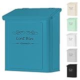 ELITAPRO Cubo de pelusa magnético de metal para lavandería, ahorro de espacio para lavadora y secadora