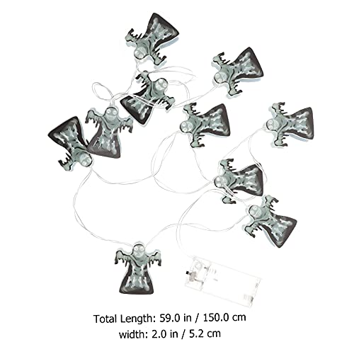1 pc LED Ghost Battery Caixa de luz Cadeia de String Light