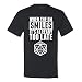 When The DM Smiles It's Already Too Late Dungeon and Dragons T-Shirt X-Large Black