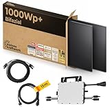Kleines Kraftwerk 1000W Balkonkraftwerk XL Komplettset – 800W...
