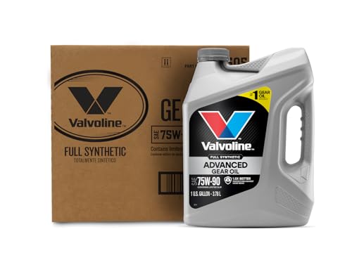 Image of Valvoline SynPower SAE 75W-90 Full Synthetic Gear Oil 1 GA, Case of 3