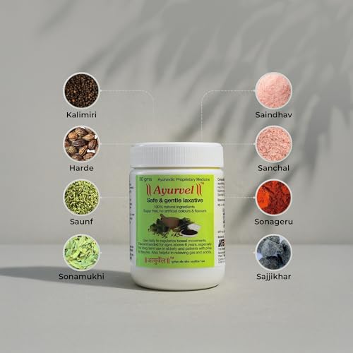Image of Safe Gentle Ayurvedic Laxative | Natural Relief for Digestive Health | Supports Constipation Alleviation | Easy-To-Use Pack | Holistic Approach to Gut Care | 60g X2 Pack | Total 120g