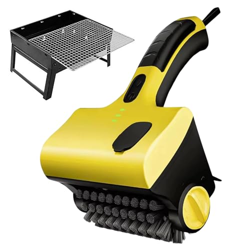 Brosse de gril électrique rotative 360° pour un nettoyage sans effort