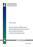  Untersuchungen zur Reduzierung der Stickoxidemissionen bei modernen Brennverfahren für Motoren mit Benzin-Direkteinspritzung (Forschungsberichte aus dem Institut für Kolbenmaschinen)
