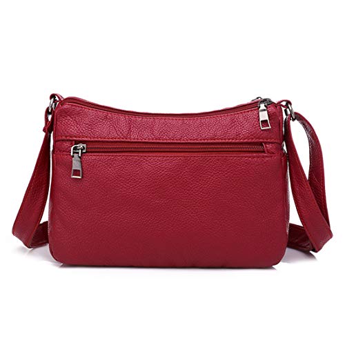 Shoulder Bag for Women, Soft PU Leather Purses with Multi Pockets Crossbody Bag Pocketbooks for Daily Use Travel2