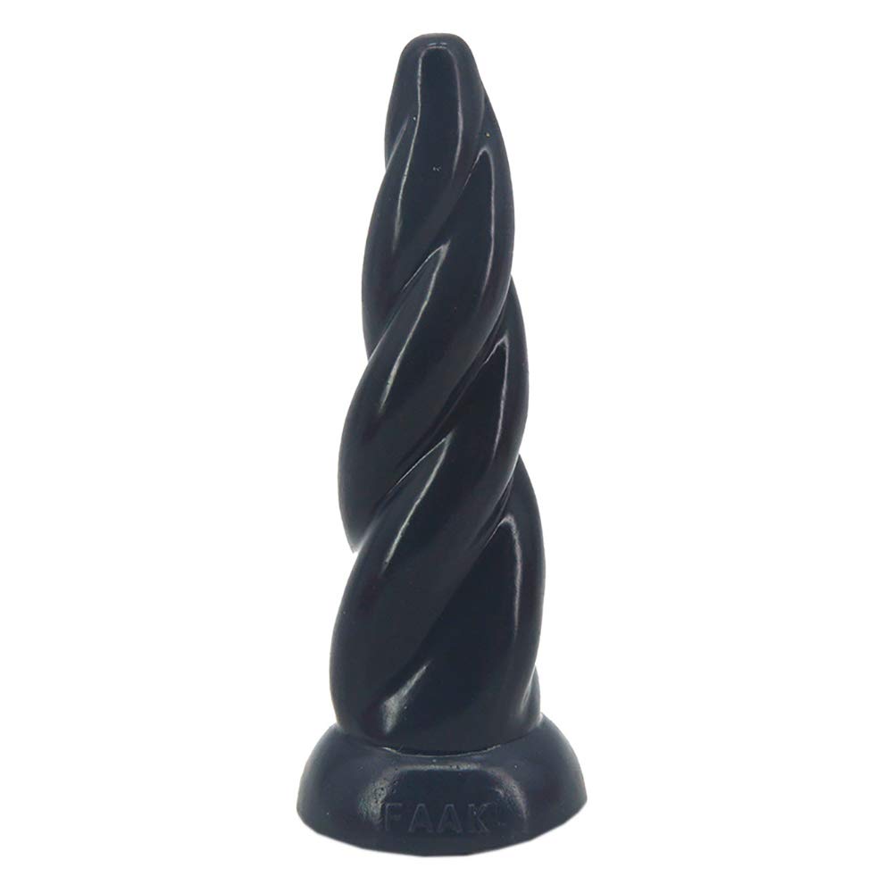 Simulazione Pene, Femmina Lala Masturbazione Anale Plug Compagno SM Erotico Amore Colore Del Sesso Prodotti Per Adulti, Silicone Medico, Confezione Privata.,Black