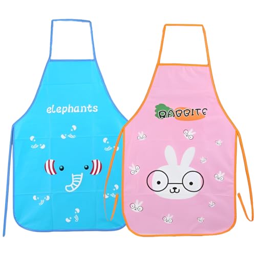 Impermeable y Antiincrustante Delantal Infantil Cocina,Delantales Cocina Niños para Pintar,Cocinar,Hornear,Jardín,Cocina, Delantales para Niños, Delantal Infantil