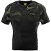 Produktbild SMMASH Grid Kurzarmliges Kompressions Traininigshirt Herren, Funktionsshirt Kurze Atmungsaktiv und Leicht für Crossfit, Berglauf, Ocr, Slim Fit T-Shirt, Hergestellt in der EU (XXXL)