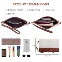 LOVEVOOK Laptop Bag for Women 15.6 lnch,Waterproof Laptops Tote Bags for Womens,Professional Work Bags for Women with Cup Holder,Large Laptop Purse Computer Briefcase Office Teacher Clutch Bag,2 PCS — image 9