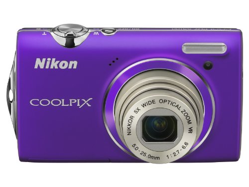 Nikon デジタルカメラ COOLPIX (クールピクス) S5100 ライトパープル S5100PP 1220万画素 光学5倍ズーム 広角28mm 2.7型液晶