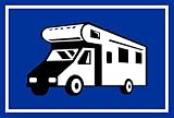 Melis-Folienwerkstatt Schild Wohnmobil Camping - 30x20cm - 3mm Aluverbund – 20 VAR S00245-204-F