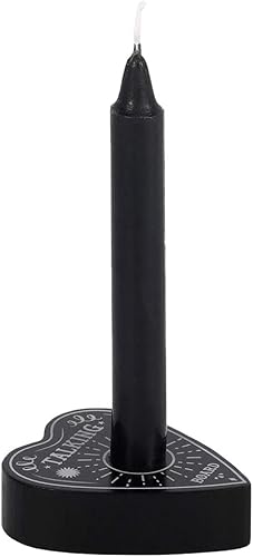 Miniatura 2 de Ebros Occult Wicca Ouija Spirit Board Planchette en forma de corazón decorativo pequeño portavelas figurita ocultismo espiritismo sobrenaturalismo