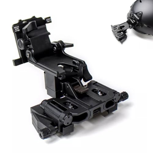 Night Vision Goggles Helmet Mount NVG Arm Mount+Dual Binocular Bridge Modular Night Vision Helmet Mount for PVS 14