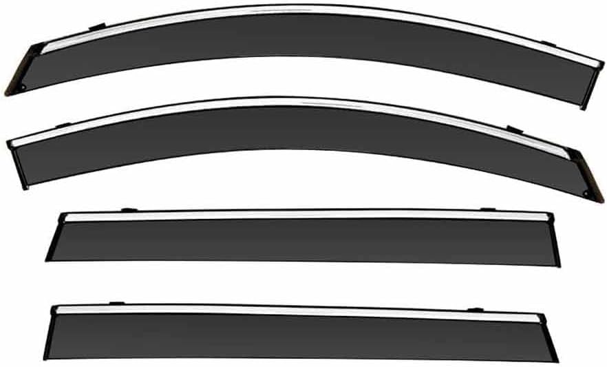 Car Windshield Rain Guards for DR 6.0 MK2 2020-2024, Front Rear Window Wind Deflectors Visors Waterproof Deflector Windows Exterior Accessories