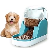 kathson Automatic Cat Water Dispenser 3.8L/1 Gallon Gravity Pet Water Dispenser Large Capacity Wa...