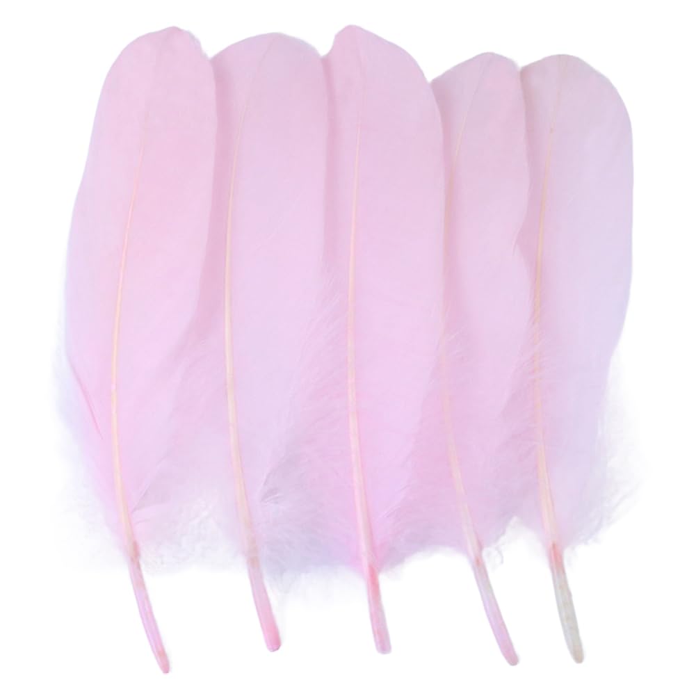 Plumas decorativas rosas LKXHarleya de 15-20 cm para adornar bodas atrapasueños y fiestas DIY