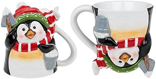 Upside Down Christmas Mugs (Penguin)