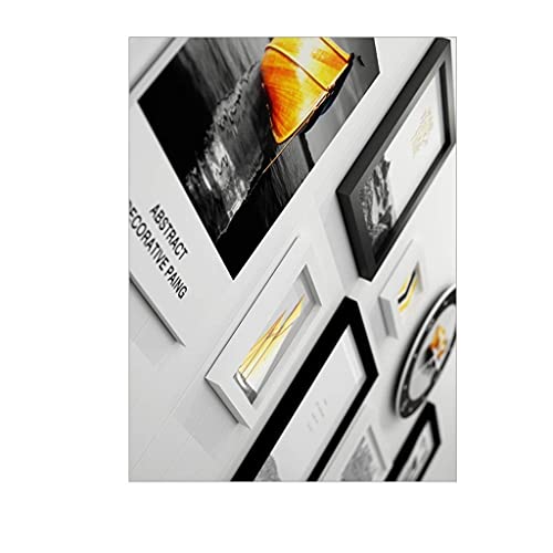LLC- SUDA Wanddeko Metall, Foto Wandbild Rahmen Collage Galerie Wandrahmen Fotorahmen Collage Bilderrahmen für Wand… – Bild 4