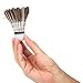 equlup 12Pcs Badminton Balls, Nylon Outdoor Shuttlecocks Feather Badminton Outdoor Sports Training Accessory for Badminton Enthusiast
