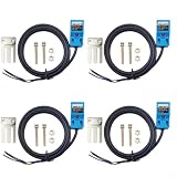SN04-N2 Induktiver Näherungsschalter NPN 4mm Erfassungsbereich 10-30V DC mit LED-Anzeige für Werkzeugmaschinen Automatisierung 4er Set
