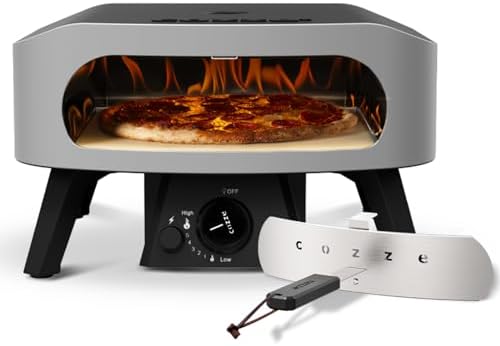 Cozze® Horno para pizza de gas 13" CLASSIC – 30 mbar, potente y r...