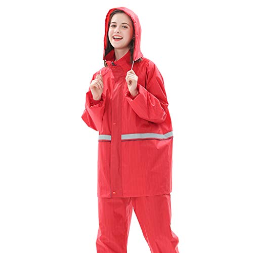 Veste imperméable unisexe noire : poncho réutilisable avec capuchon à cordon
