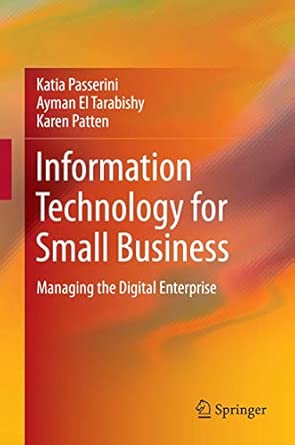 Information Technology for Small Business: Managing the Digital Enterprise 2012th Edition-Wow! eBook