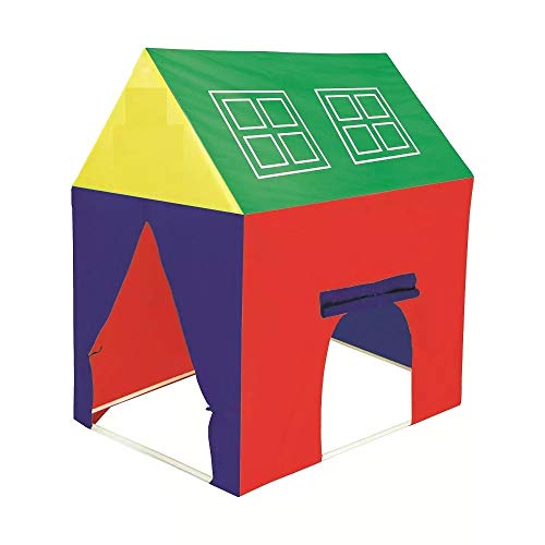 FunBlast Foldable Kids Play Tent House with Led Light Jumbo Size Light Weight, Water Proof Kids Play Tent House for Children, Girls and Boys (Multicolor)