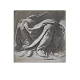 Leonardo_Da_Vinci Poster sur toile à suspendre représentant une figure assise...