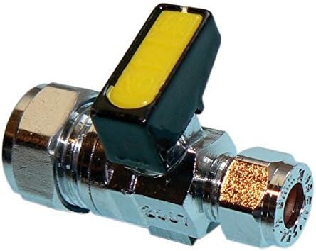 10mm x 8mm Mini Lever Gas Reducing Ball Valve