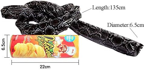 Potato Chip Snake Can Snake Joke Toys Funny Spring Snake Can Jumping Snake for Prank Props as April Fool's Day Gift or Party Decoration