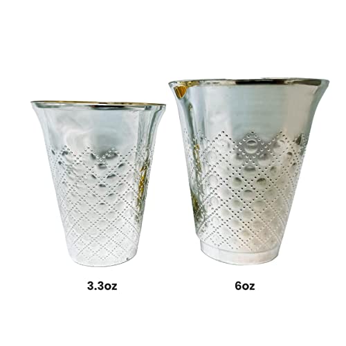 jewFadz Mini 3.3 OZ Modern Kiddush Cup HeavyDuty Plastic disposable