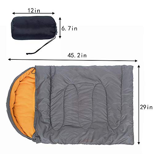 TEEPAO Großer Schlafsack für Hunde, Wasserdichte Pet Outdoor Bett Weiche Zwinger Matte mit Tragbaren Aufbewahrungstasche für Reise Camping Wandern, Verschleißfest - 115 x 74cm