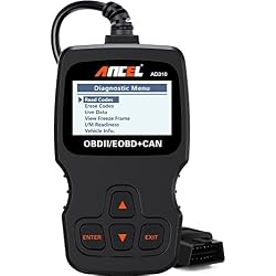 ANCEL AD310 Classic Enhanced Universal OBD II Scanner Car Engine Fault Code Reader CAN Diagnostic Scan Tool, Read and Clear Error Codes for 1996 or Newer OBD2 Protocol Vehicle (Black)