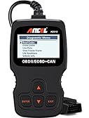 ANCEL AD310 Classic Enhanced Universal OBD II Scanner Car Engine Fault Code Reader CAN Diagnostic Scan Tool, Read and Clear Error Codes for 1996 or Newer OBD2 Protocol Vehicle (Black)