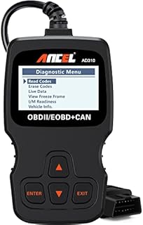 ANCEL AD310 Classic Enhanced Universal OBD II Scanner Car Engine Fault Code Reader CAN Diagnostic Scan Tool-Black