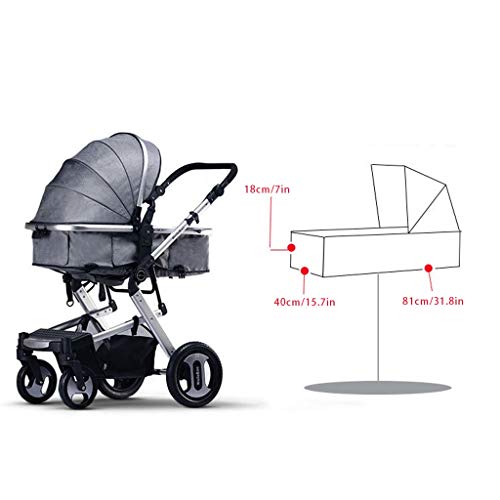 Rollstuhl Kinderwagen,Anti Shock Folding Leichter Kinderwagen Multi Funktionen Standard Kombikinderwagen,universal Passend for Gängige Kinderwägen Bis 25 Kg (Color : Pink)