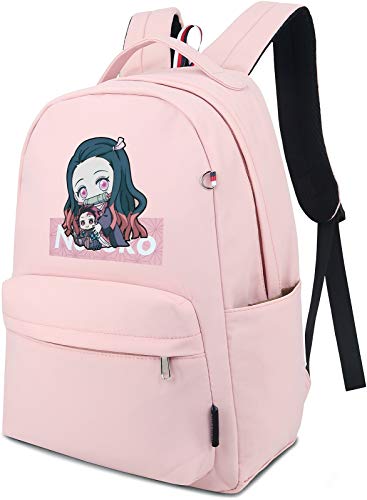 Sac à dos Demon Slayer en nylon léger pour le collège