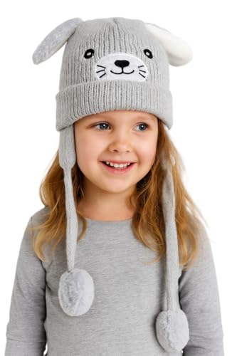 Image of Earmuffs Cute Plush Animal Ear Warmers for Women & Girls | Fluffy Furry Ear Muffs for Winter | Fluffy Furry Ear Muffs | Adorable Bunny Fluffy Ear Warmers