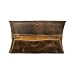 Rustic Leather Pencil Case (Small Personal Items) Handmade by Hide & Drink :: Bourbon Brown