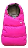  Moncler Enfant 0082805 53079 Daunenschlafsack, weich, gefüllt, 6-9 Monate, Rosa