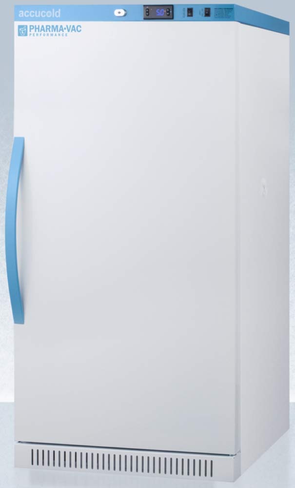 Summit Appliance Ars8pv Pharma-Vac Performance Series 8 Cu.Ft. Upright Vaccine All-Refrigerator With Automatic Defrost, Factory-Installed Lock, Digital Thermostat And White Cabinet on Fridge.com - View 3