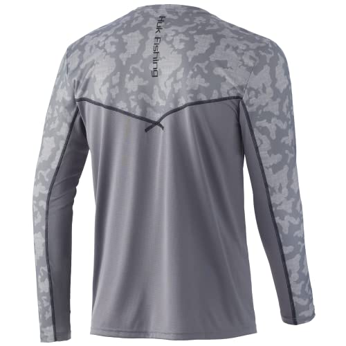 Image of HUK Men's Icon X Long Sleeve Shirt, Performance Fishing Shirt