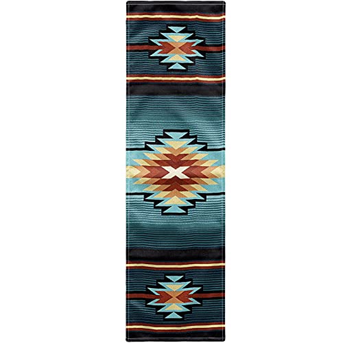 Glenlcwe Ethnic Southwestern Native Aztec Print Table Runner Long Table Runner For Kitchen Indoor Outdoor Decor Stain Resistant #TOP9