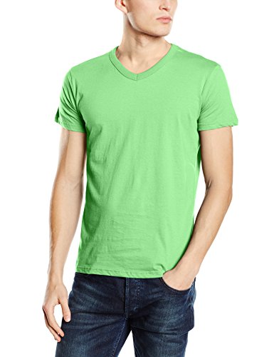 Stedman Apparel Ben (V-Neck)/ST9010 Premium Camiseta, Flash Verde, M para Hombre