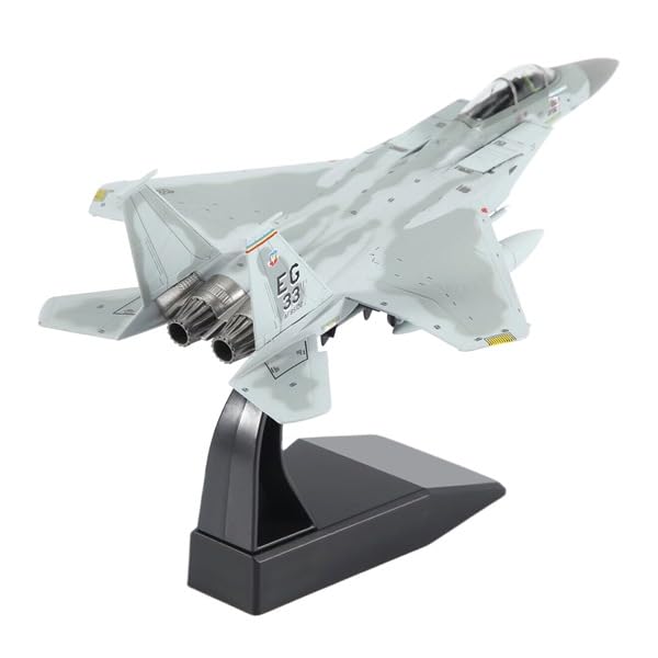 Aboiledy 1/100 Scale Diecast Airplanes F15 Eagle American Navy Airplanes Model for Collection Gift Room Decor